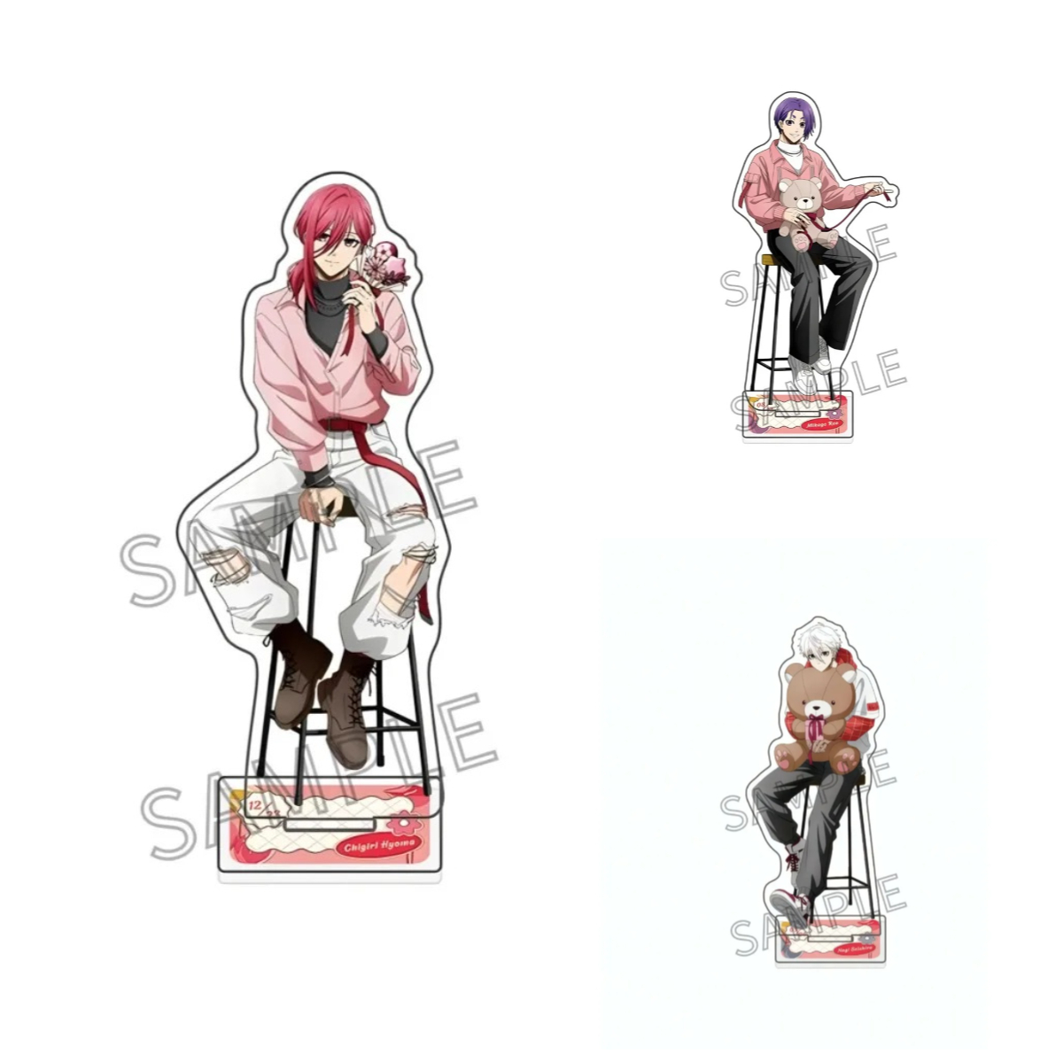 Acrylic Stand Anime Blue Priso - Cosplay Prop Display avaliação e preço