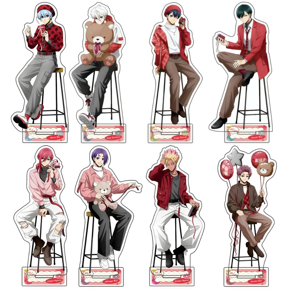 Acrylic Stand Anime Blue Priso - Cosplay Prop Display avaliação e preço