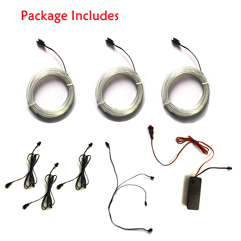 EL Wire Suit Clothings LED Cos - Led El Wire avaliação e preço