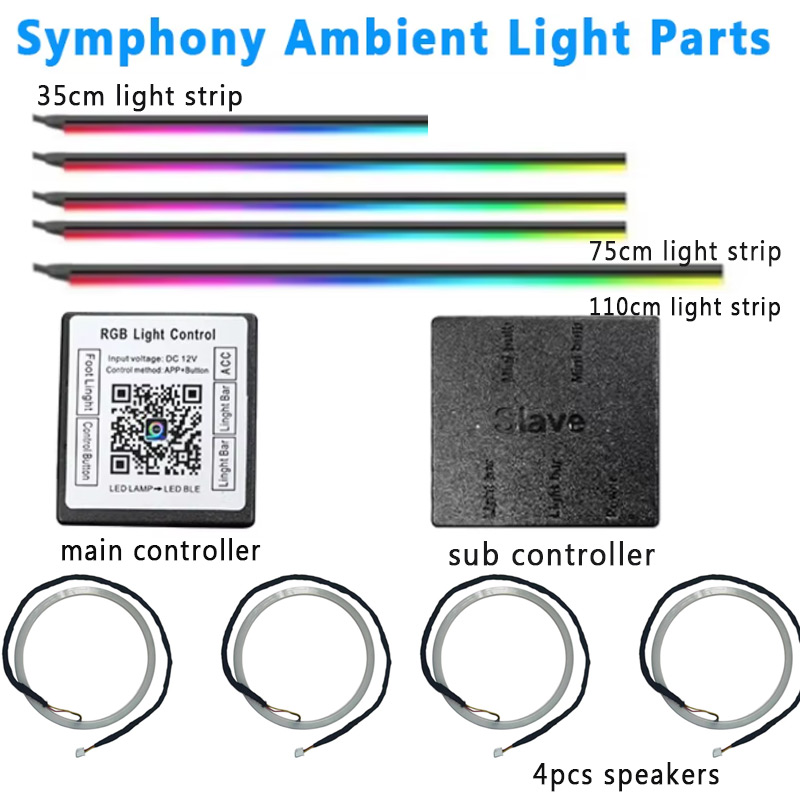 18/22 IN 1 Atmosphere Lamp Par - Led El Wire avaliação e preço