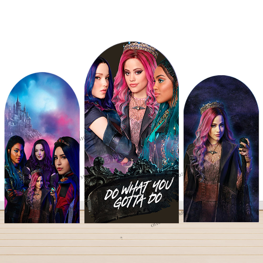 Descendants 3 Arch Backdrop Ki - Cosplay Prop Display avaliação e preço
