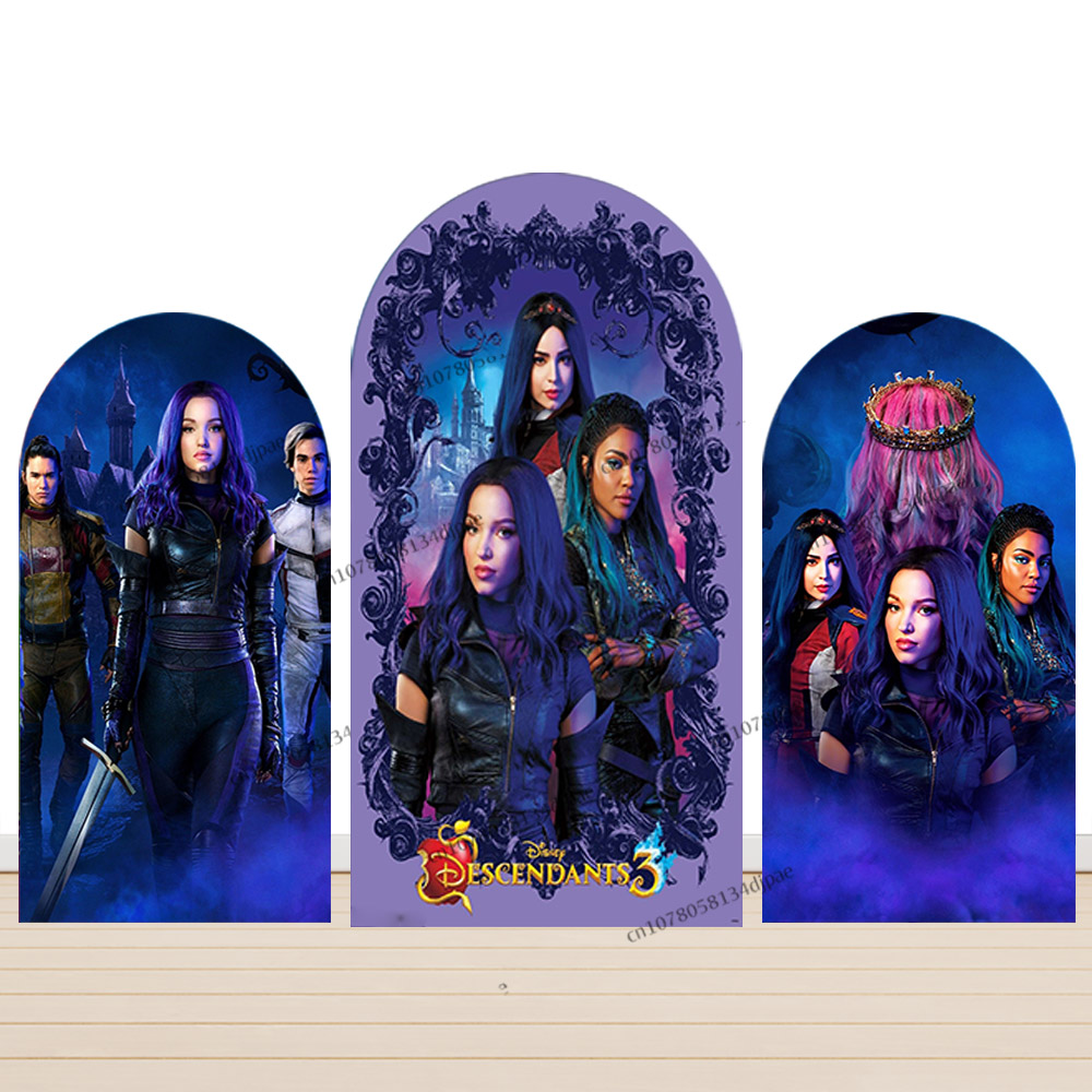 Descendants 3 Arch Backdrop Ki - Cosplay Prop Display avaliação e preço