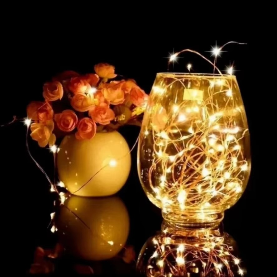 3PCS 5/10/20M Copper Wire LED  - Led El Wire avaliação e preço