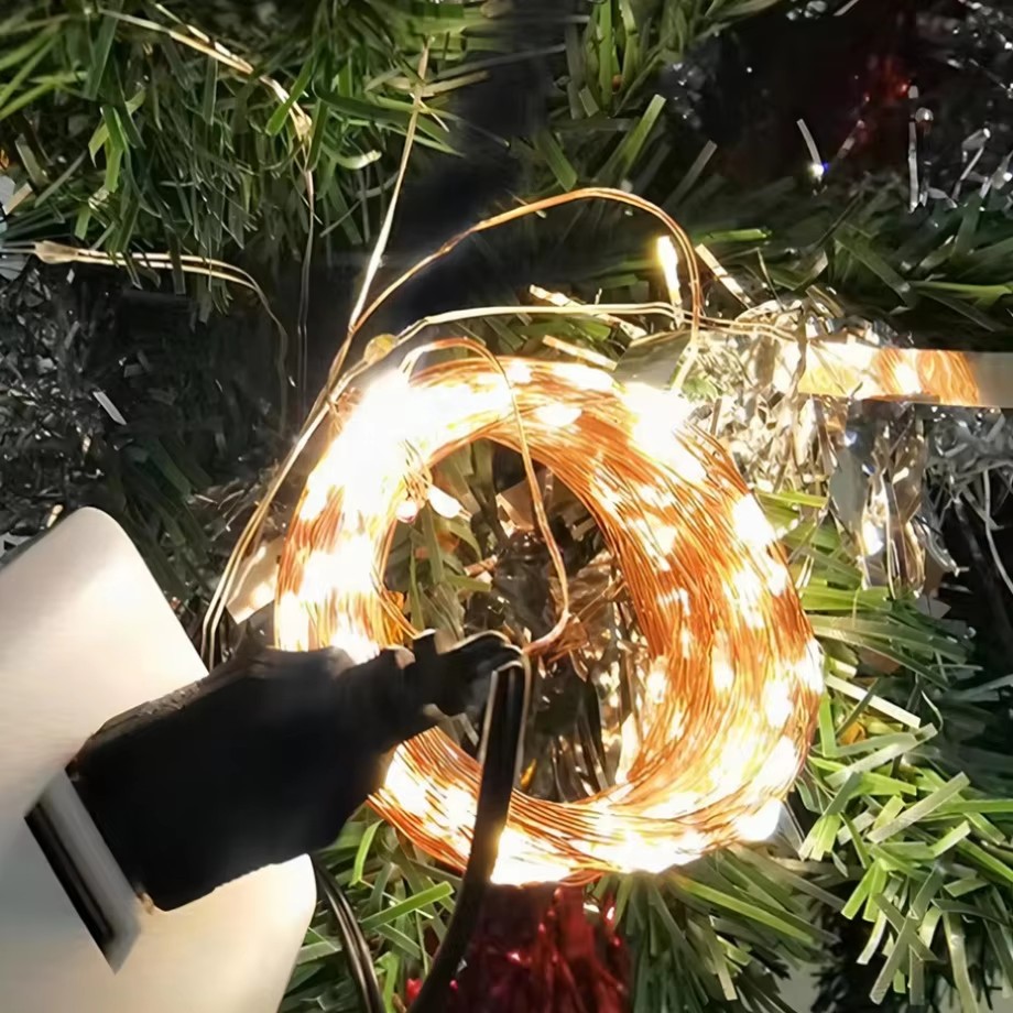 3PCS 5/10/20M Copper Wire LED  - Led El Wire avaliação e preço
