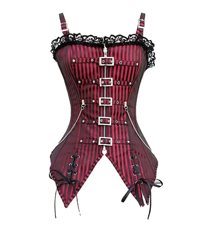 Women Steel Bone Corset Gothic - Boning Corset Steel avaliação e preço