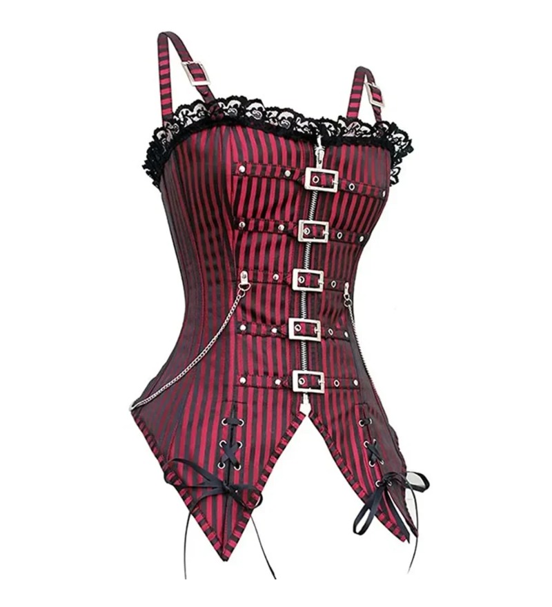 Women Steel Bone Corset Gothic - Boning Corset Steel avaliação e preço