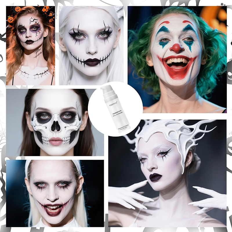 Matte White Liquid Foundation  - Cosplay Prop Primer avaliação e preço