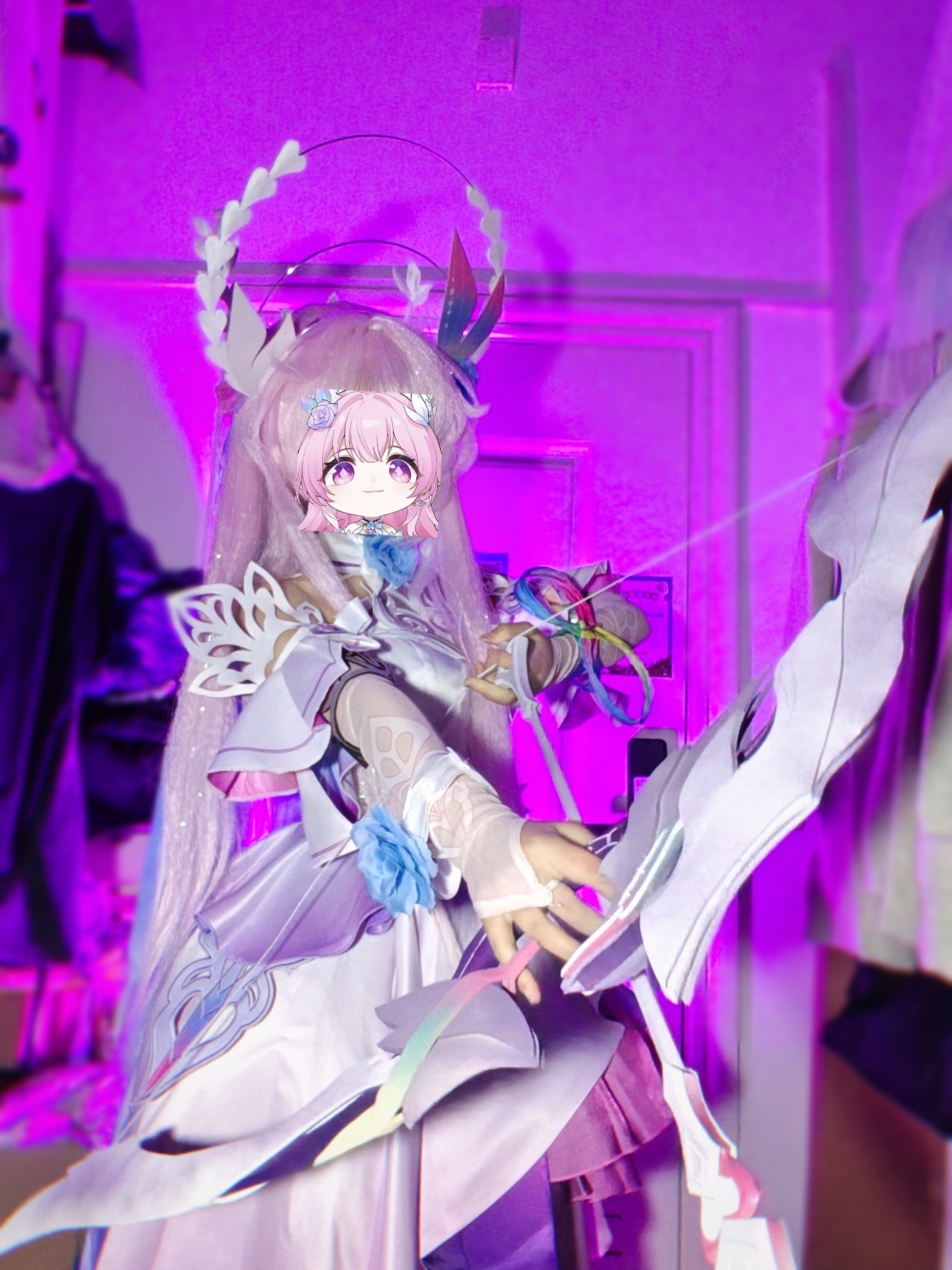 Game Honkai Star Rail Cyrene C - Acrylic Cosplay Prop avaliação e preço