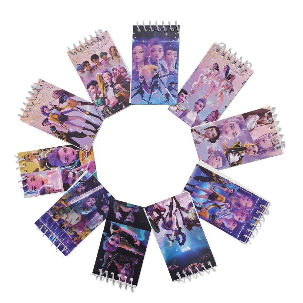 2026 10pcs Mini Notebook Set 2 - Cosplay Prop Book avaliação e preço