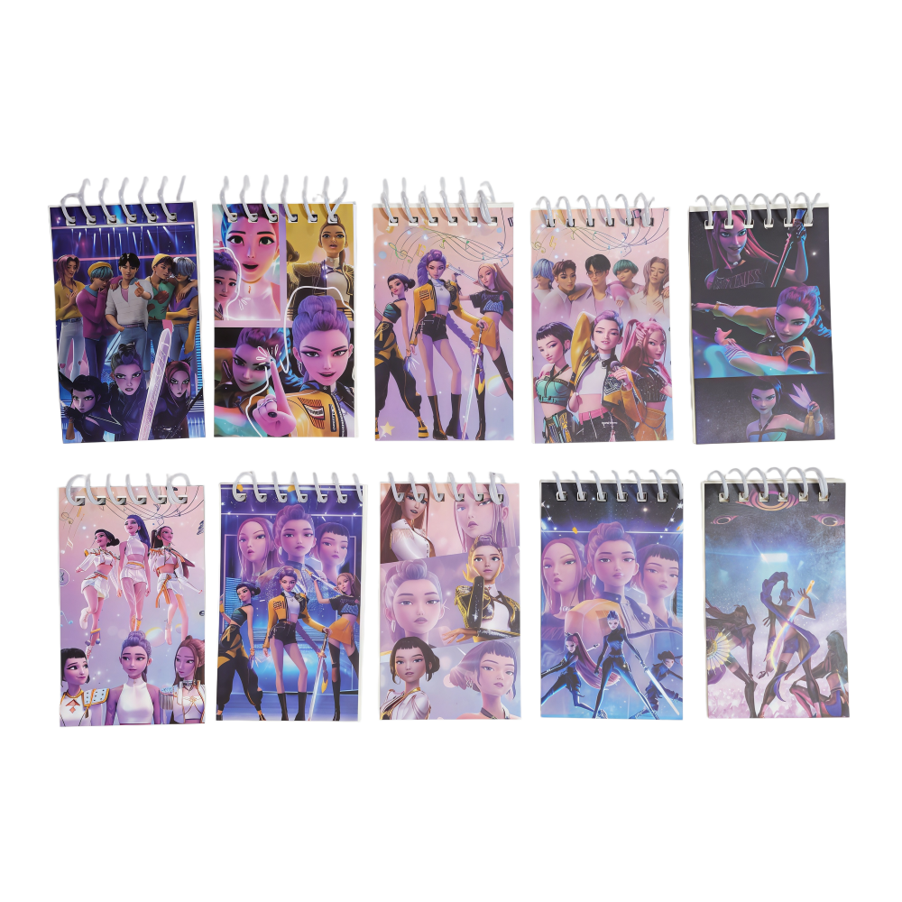 2026 10pcs Mini Notebook Set 2 - Cosplay Prop Book avaliação e preço