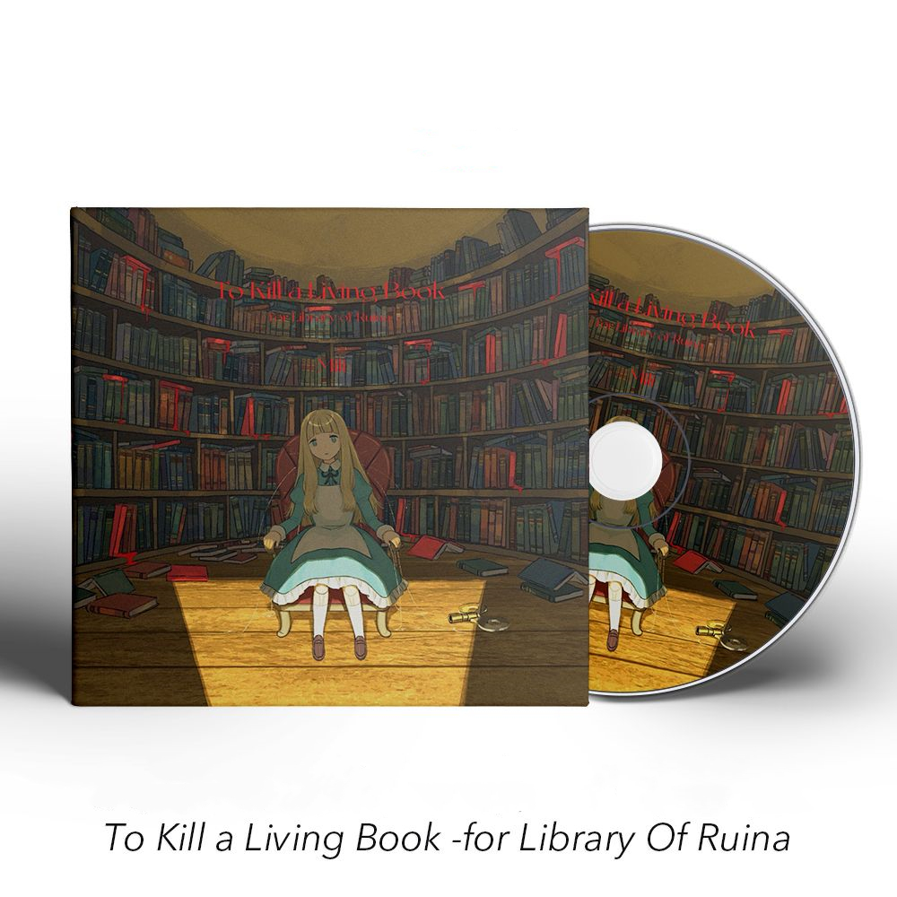 Game Library Of Ruina Mili Mus - Cosplay Prop Book avaliação e preço