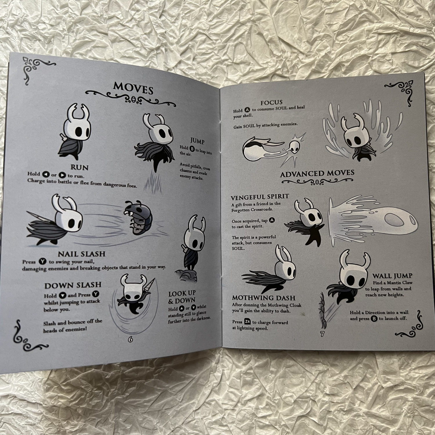 Game Hollow Knight Instruction - Cosplay Prop Book avaliação e preço