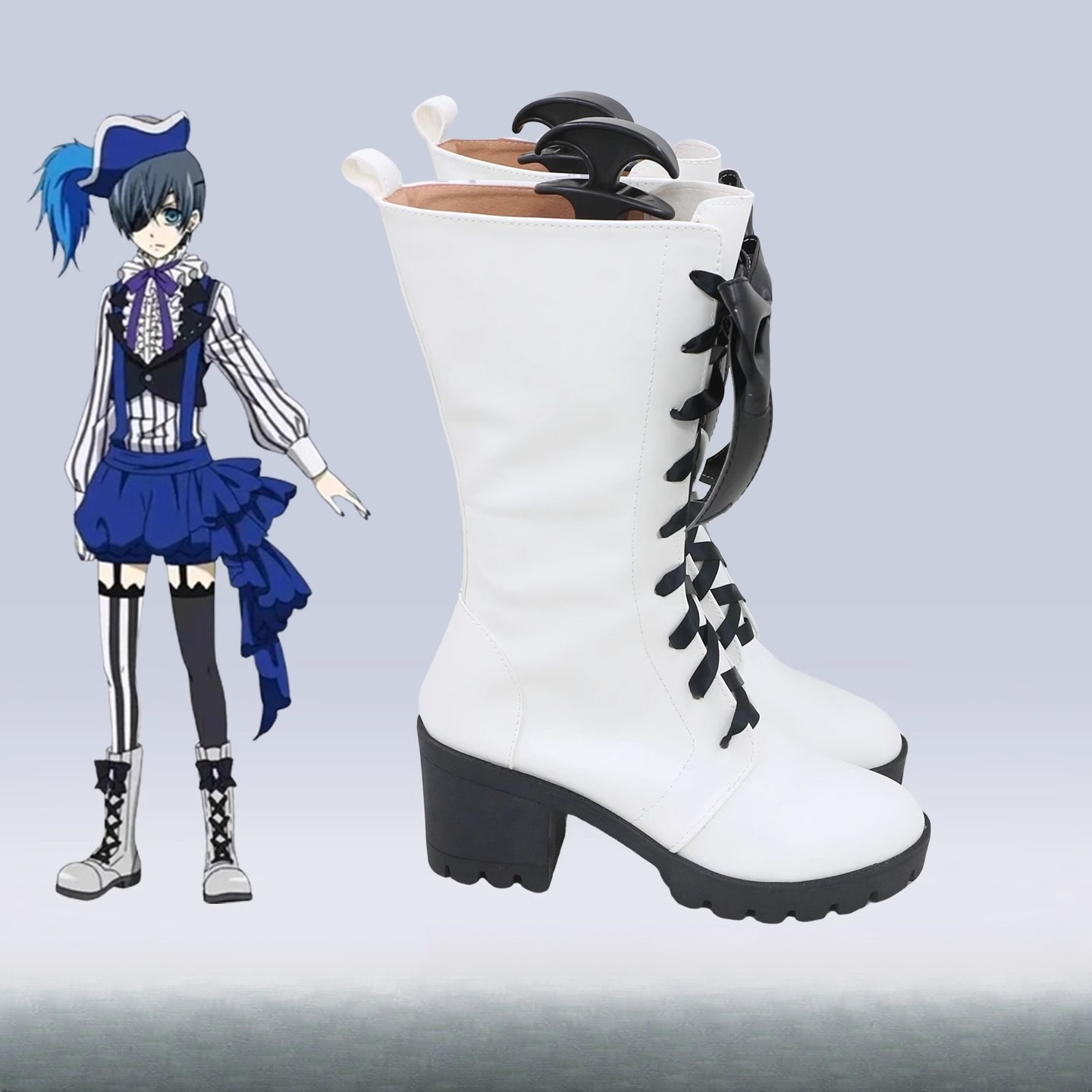 Anime Shoes Kuroshitsuji Book  - Cosplay Prop Book avaliação e preço