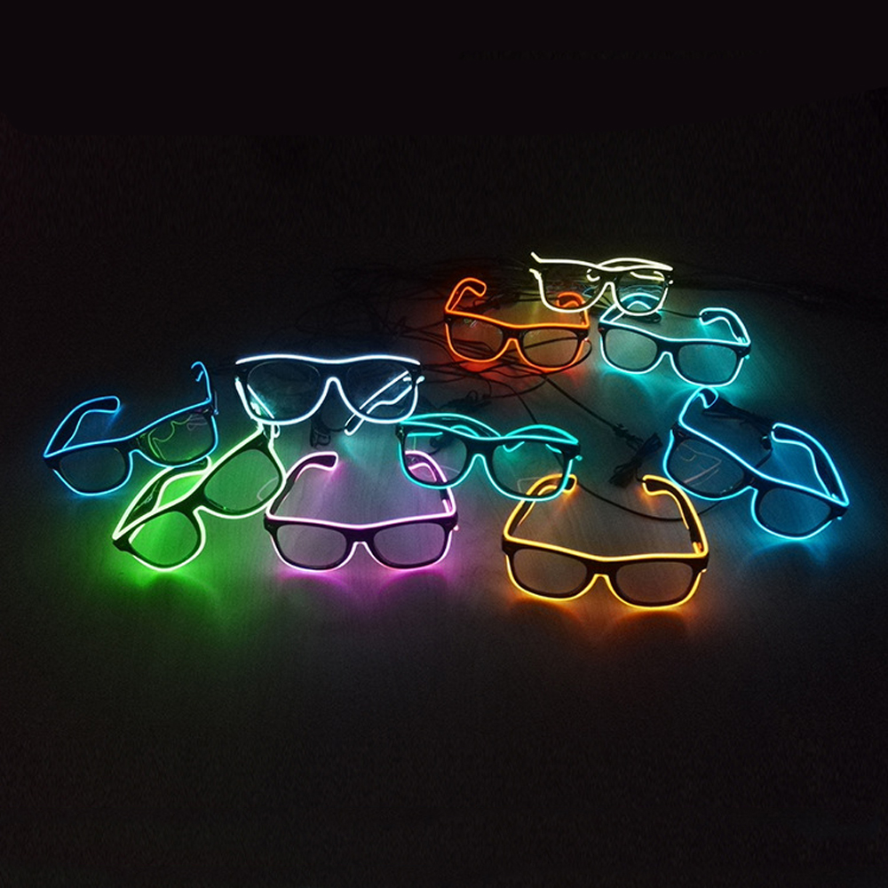 1PC Flashing EL Wire Led Glass - Led El Wire avaliação e preço