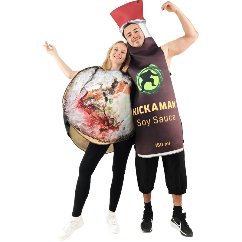 2pcs/set Sushi Soy Sauce Combi - Cosplay Prop Business avaliação e preço