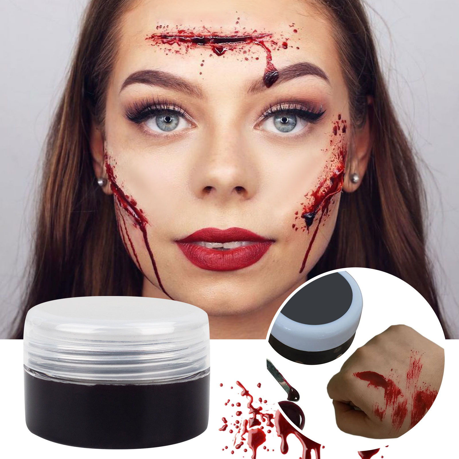 Wound Makeup Realistic Fake Bl - Body Paint Sfx avaliação e preço