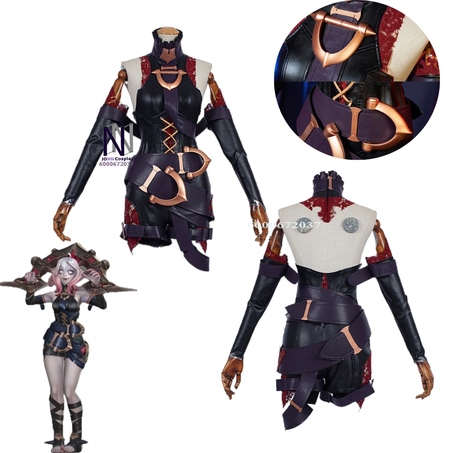 Game LOL Hot Anime Briar Cospl - Briar Cosplay Prop avaliação e preço