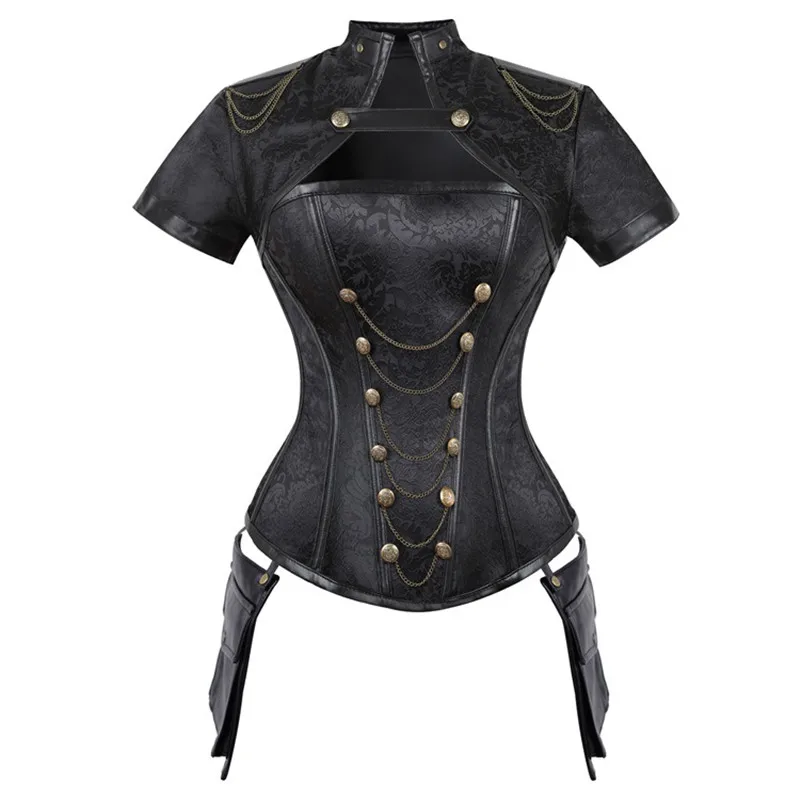Medieval Women Overbust Corset - Boning Corset Steel avaliação e preço