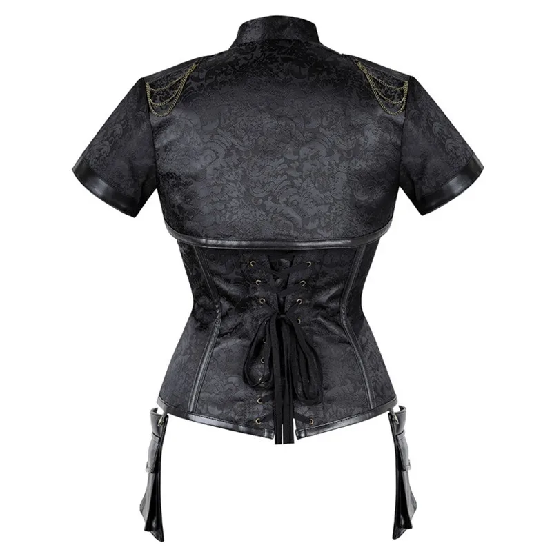 Medieval Women Overbust Corset - Boning Corset Steel avaliação e preço