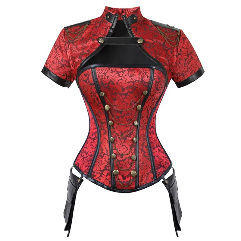Medieval Women Overbust Corset - Boning Corset Steel avaliação e preço